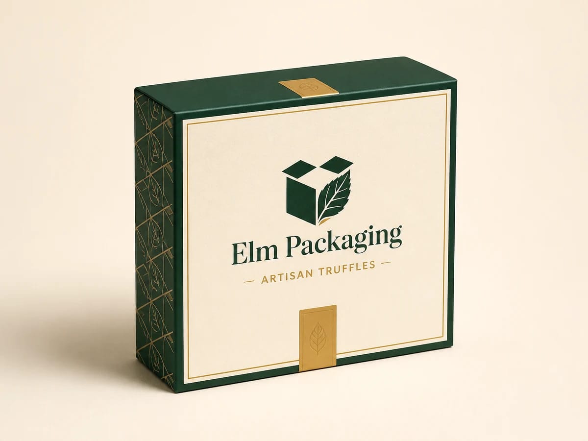 Custom custom truffle boxes packaging