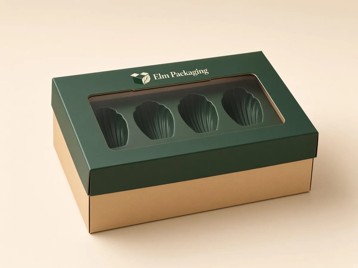 Custom custom madeleine boxes packaging