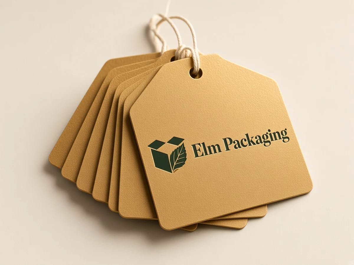 Custom custom jewelry hang tags packaging