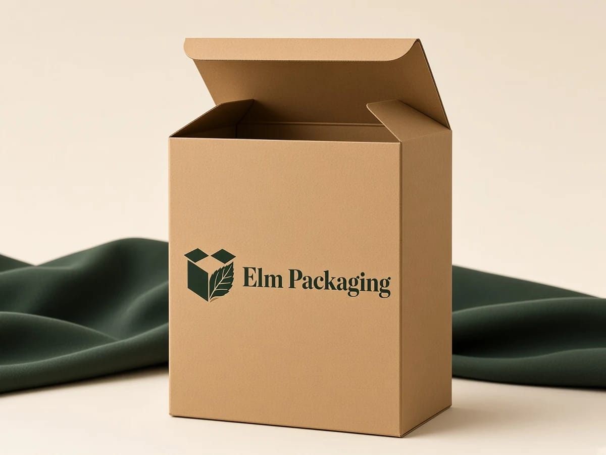 Custom custom kraft coffee boxes packaging