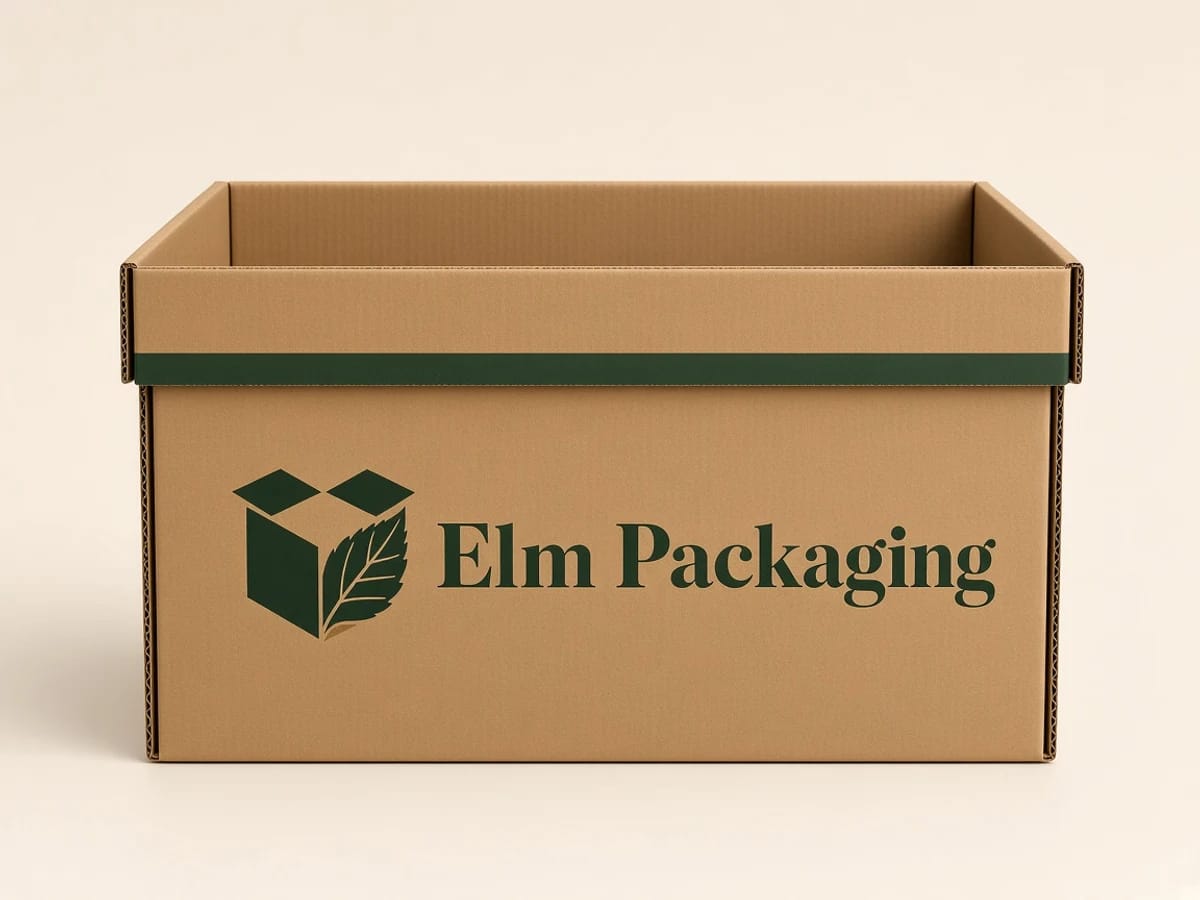 Custom custom kraft corrugated bins boxes packaging