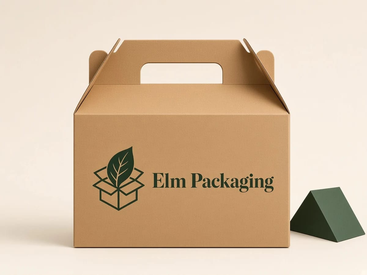 Custom custom kraft gable boxes packaging