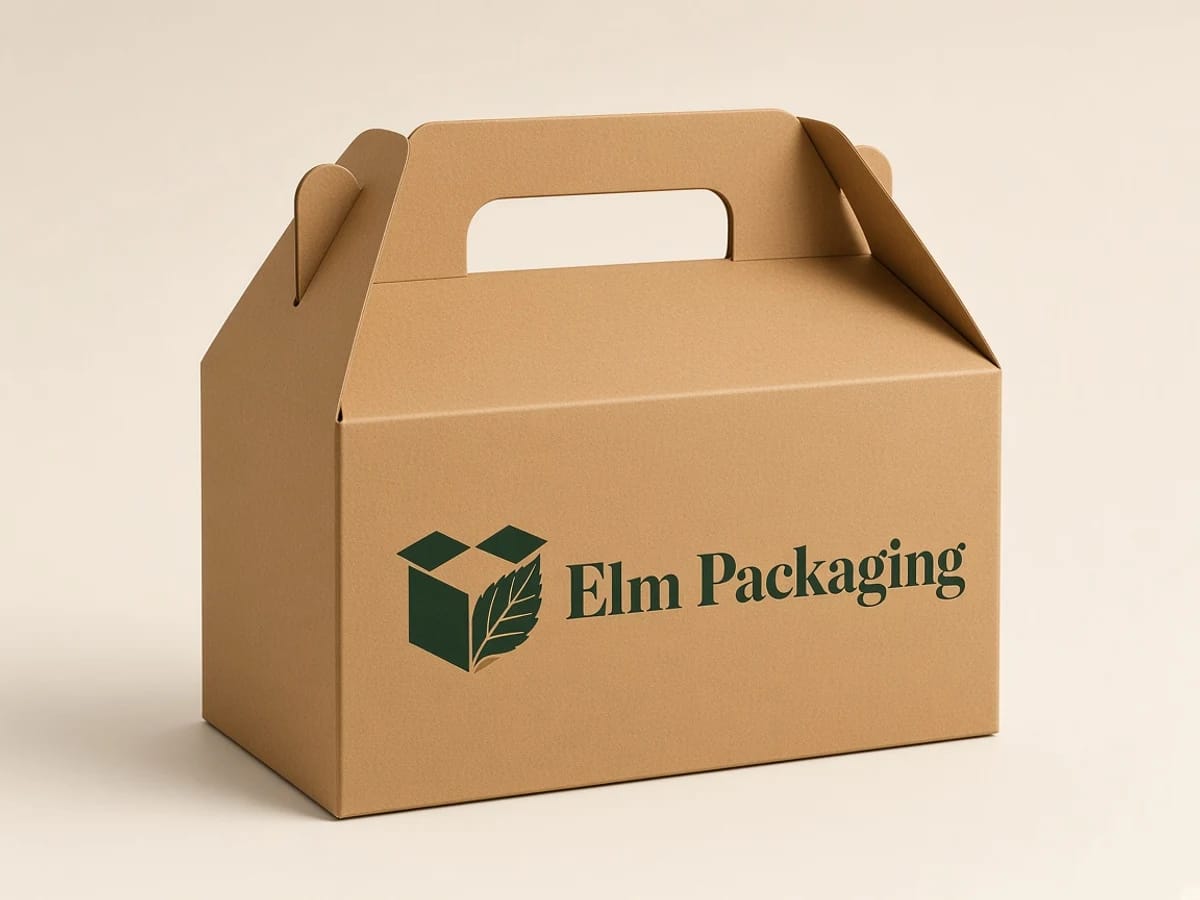 Custom custom kraft handle boxes packaging