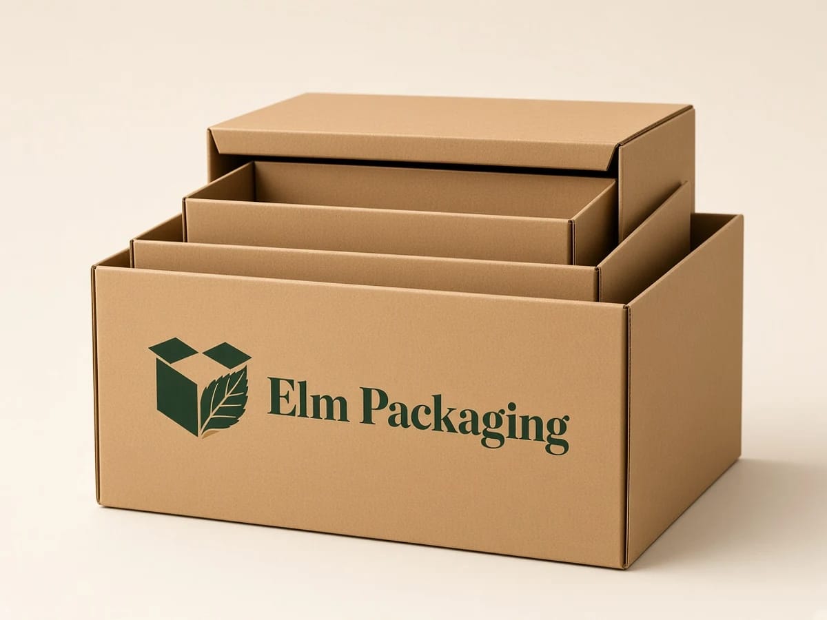 Custom custom kraft nesting boxes packaging
