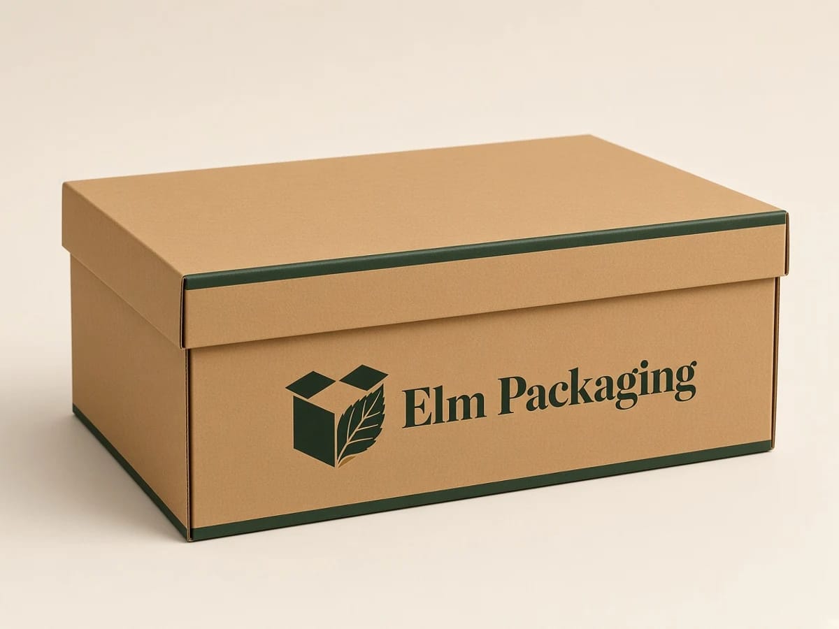 Custom custom kraft shoe boxes packaging