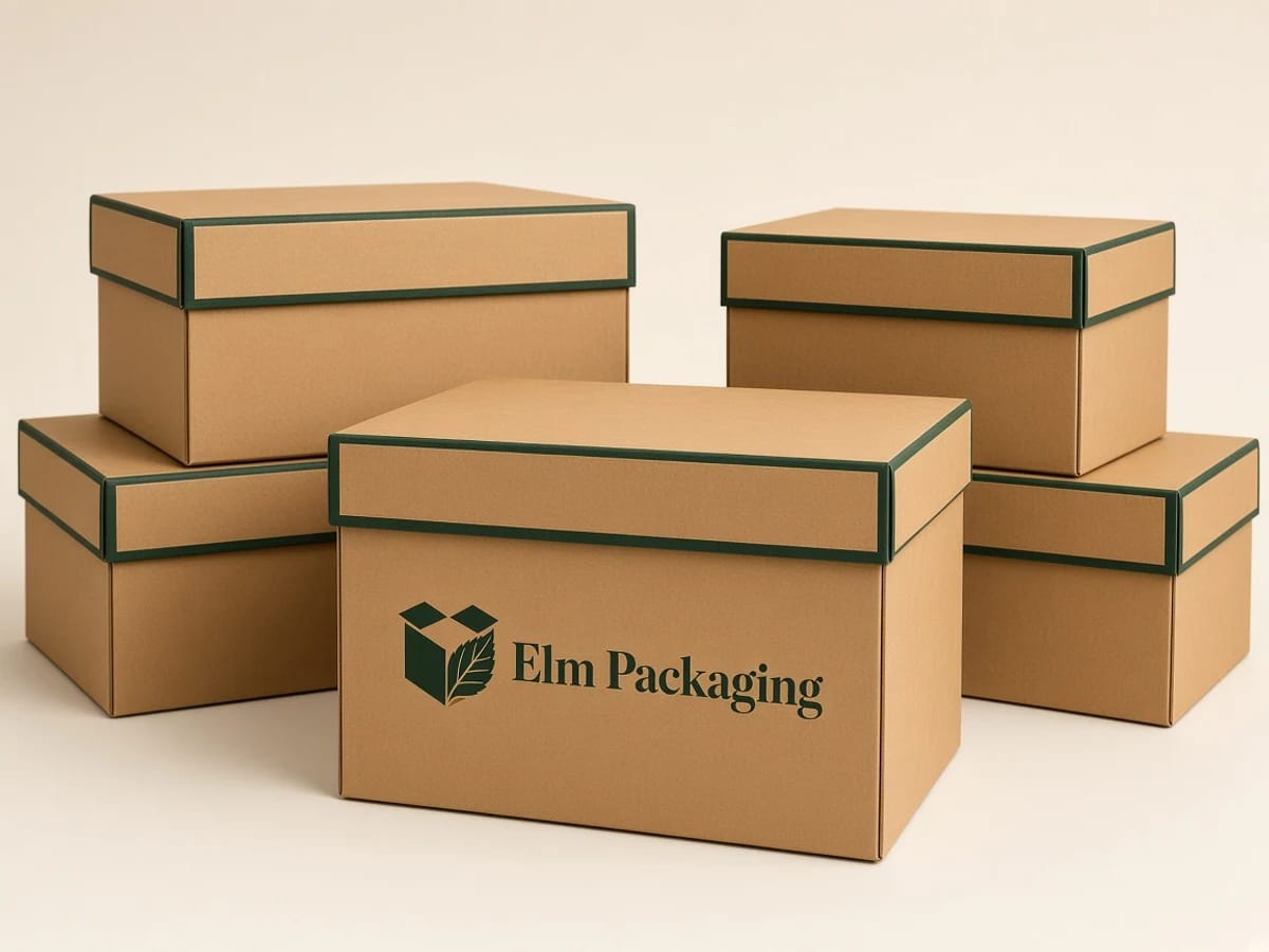 Custom custom rigid kraft boxes packaging