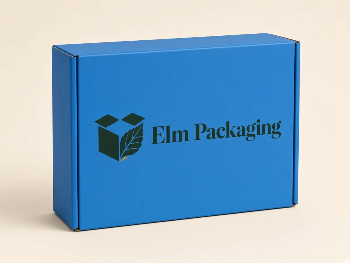 Custom custom blue mailer boxes packaging