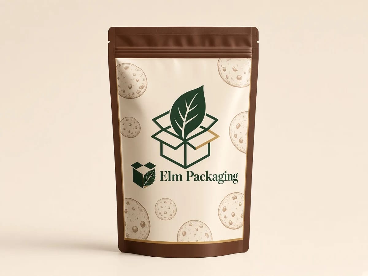 Custom custom cookies mylar bags packaging