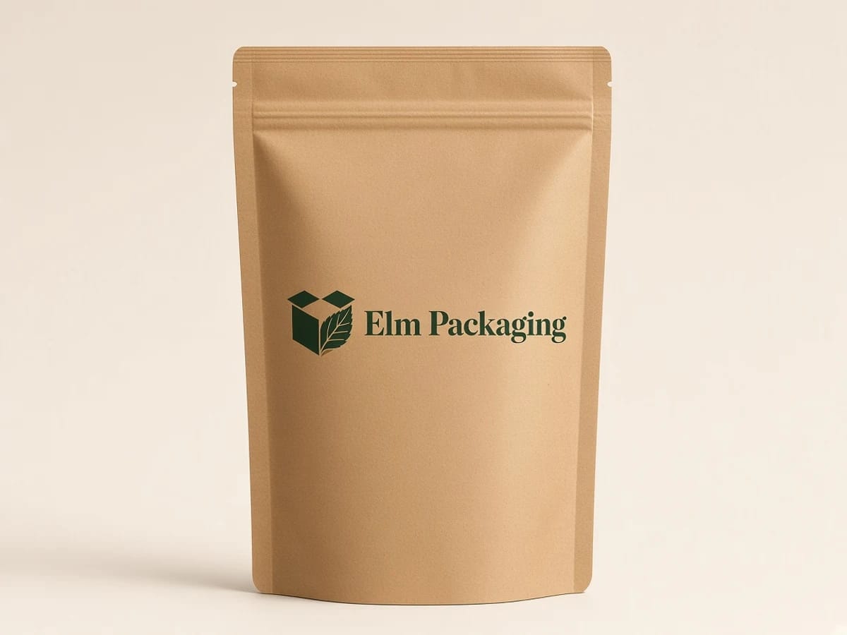 Custom custom kraft mylar bags packaging