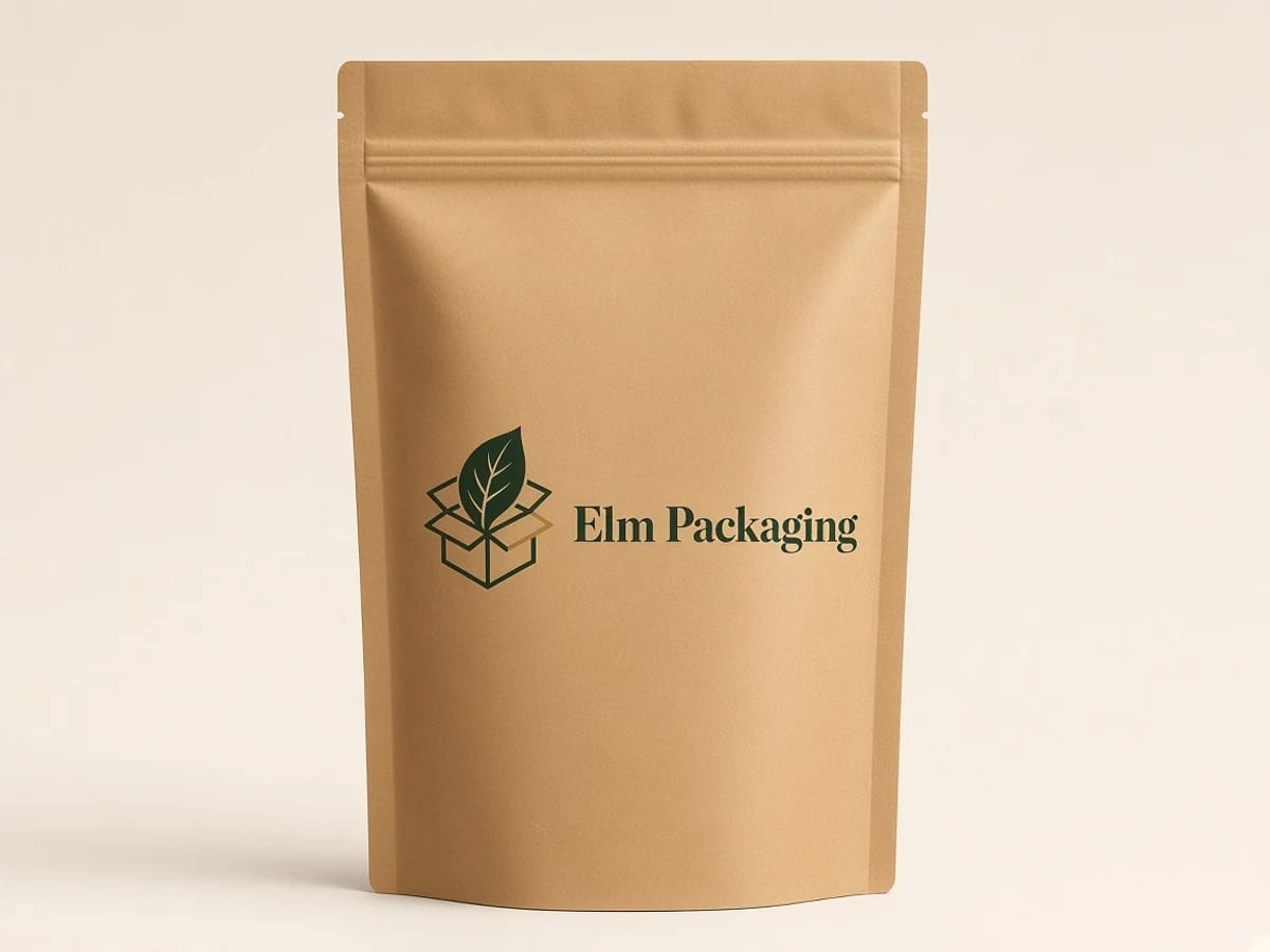 Custom custom kraft zipper bags packaging