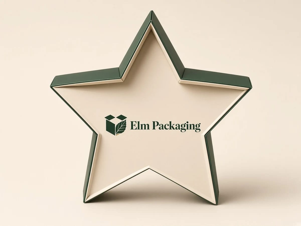 Custom custom star shape boxes packaging