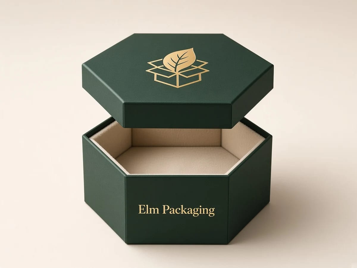 Custom custom hexagon boxes packaging