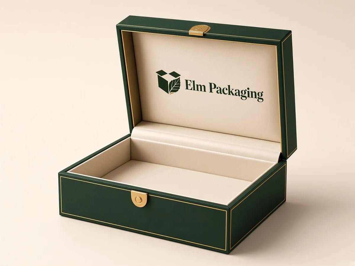 Custom custom rigid presentation boxes packaging
