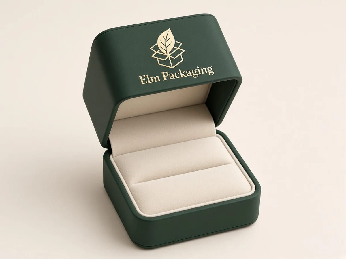 Custom custom rigid ring boxes packaging