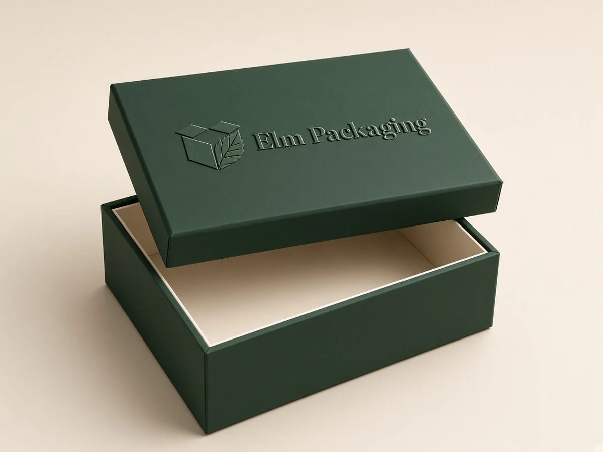 Custom custom turned edge boxes packaging
