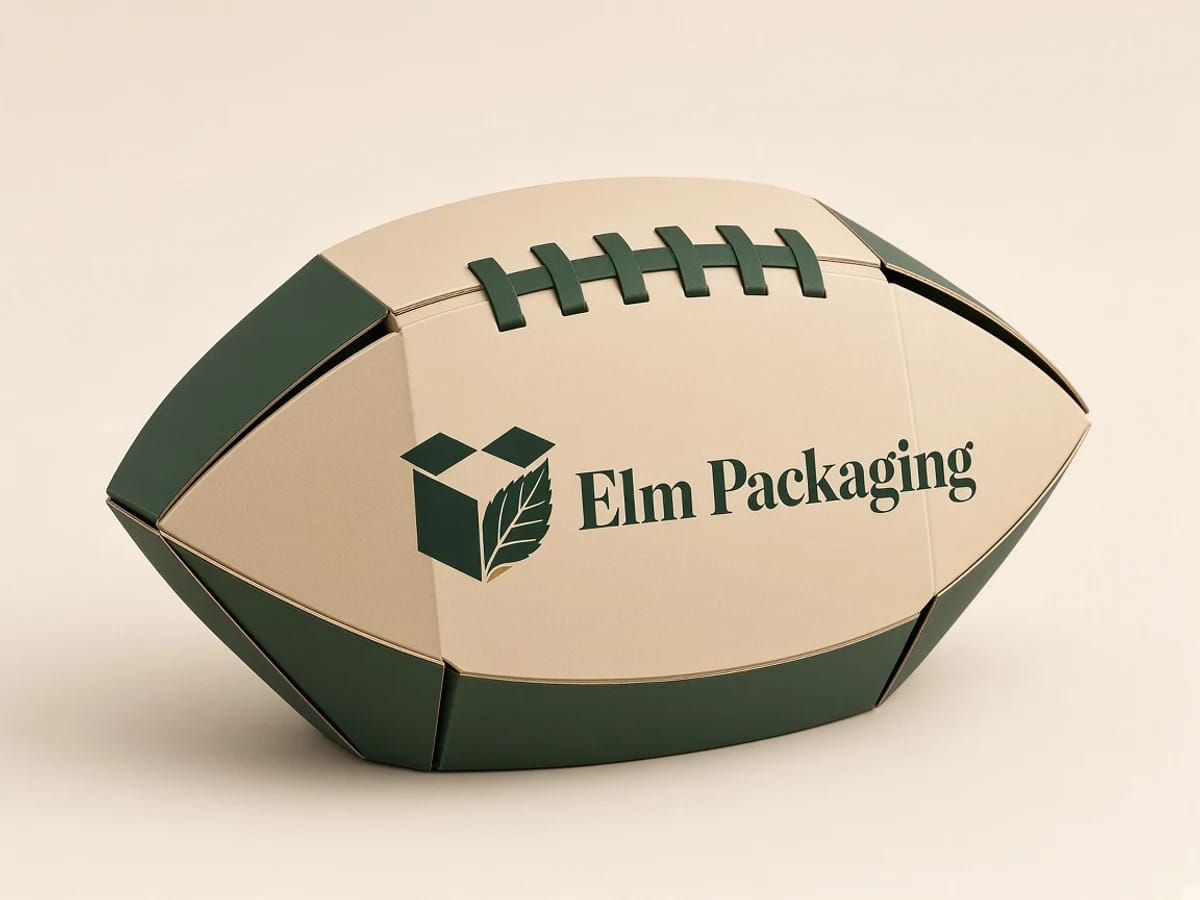 Custom custom football boxes packaging