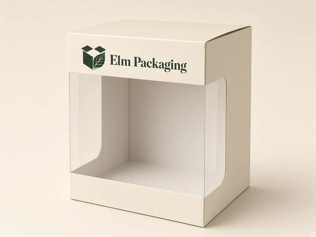 Custom custom cake boxes with window packaging