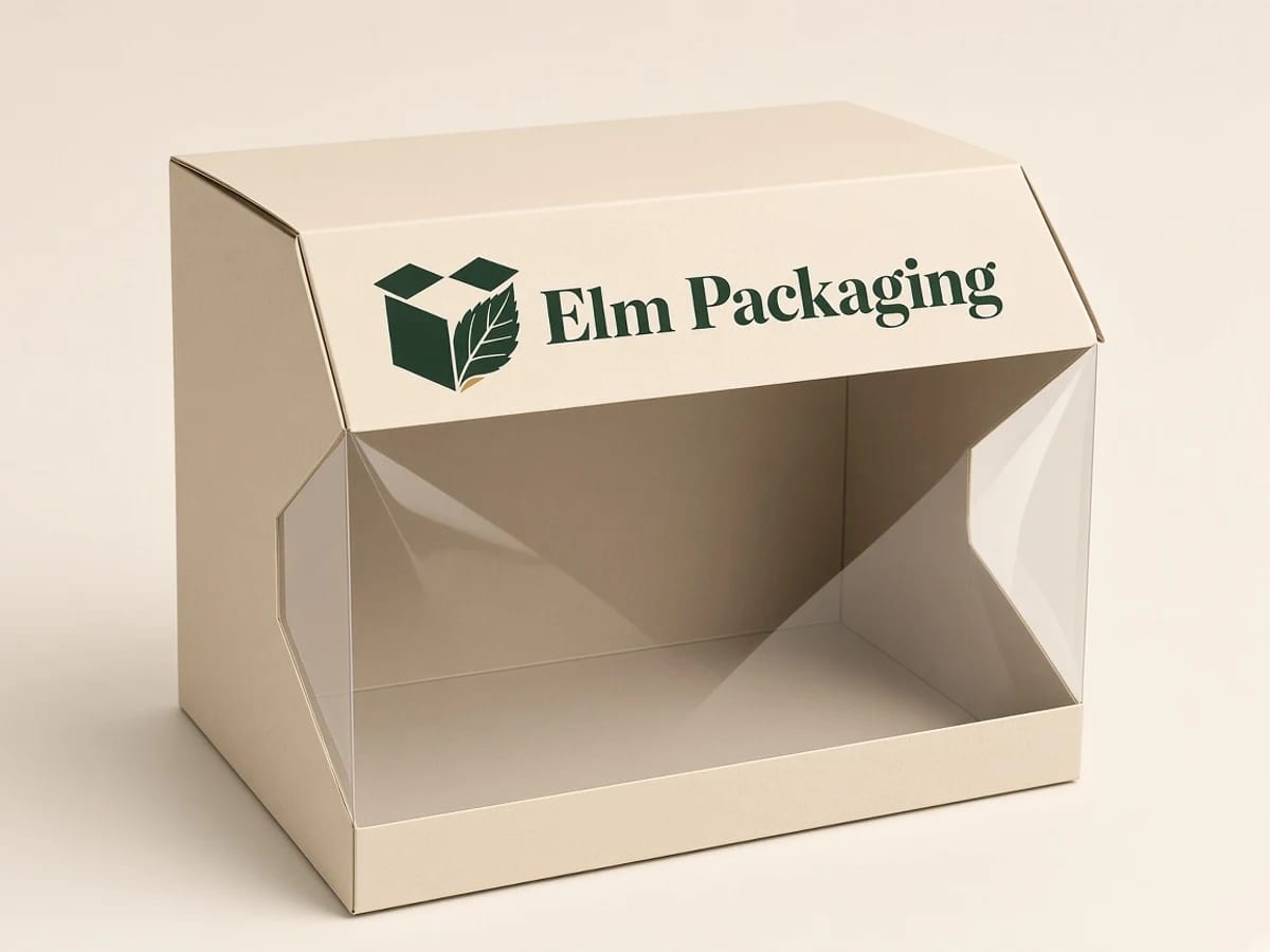 Custom custom disposable window boxes packaging