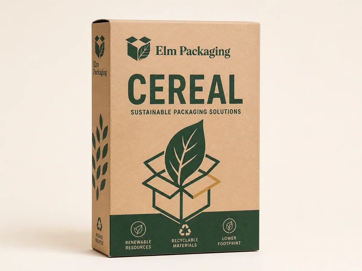 Custom Cardboard Cereal Boxes
