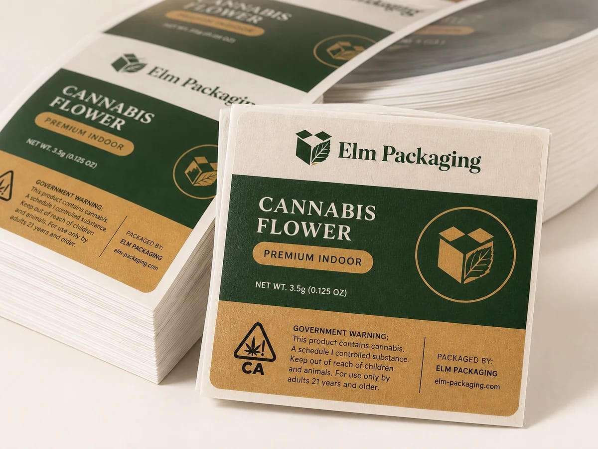 Custom Cannabis Labels