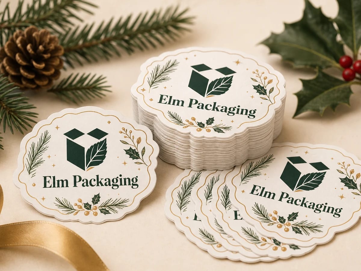 Custom Christmas Stickers