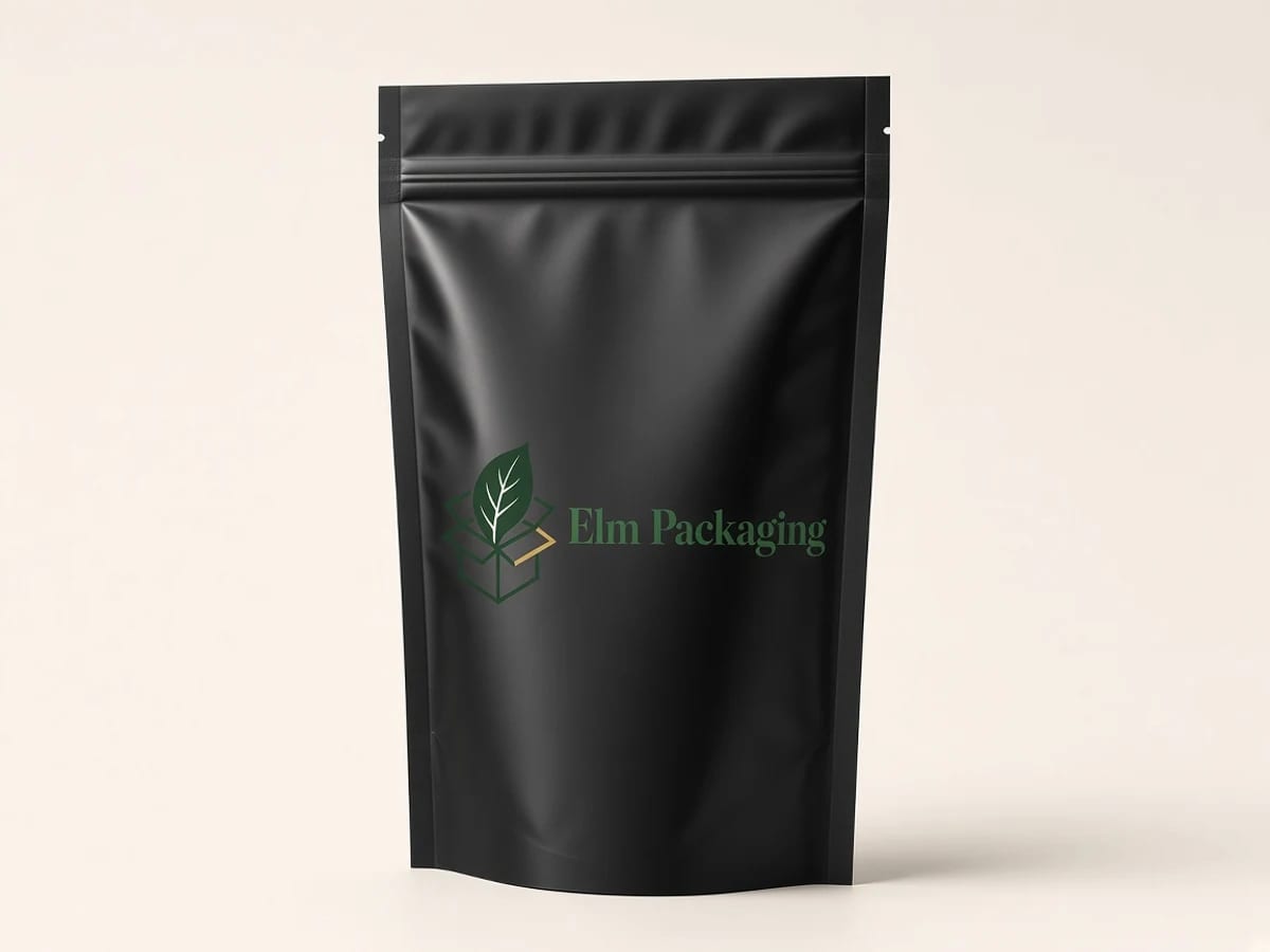 Custom Black Mylar Bags