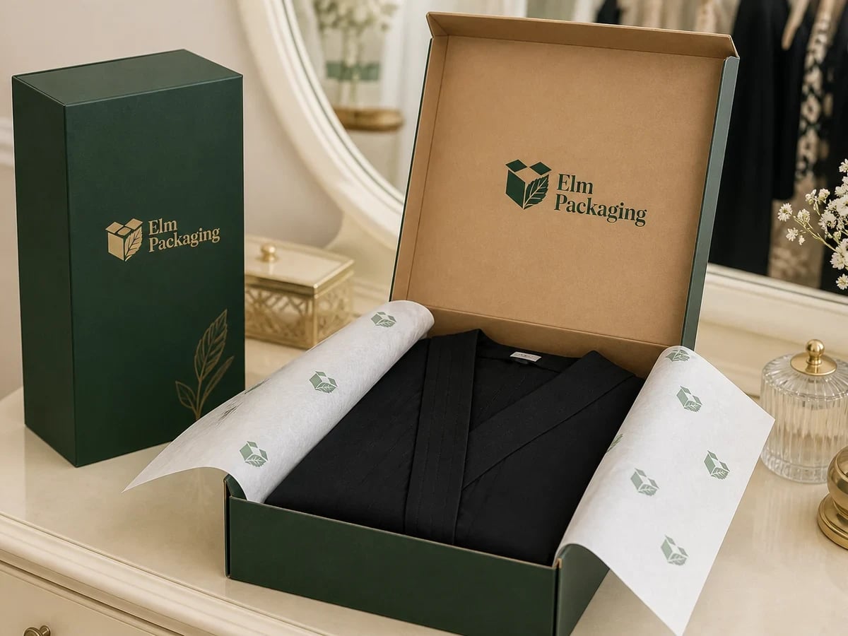 Apparel Boxes packaging in context — lifestyle shot for Apparel Packaging: Mailers That Cut Dimensional Weight