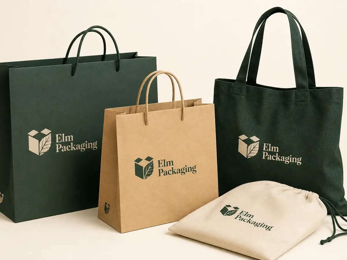 Custom Apparel Bags with custom brand printing