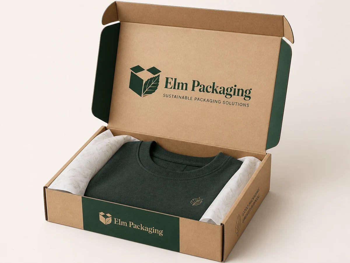 Custom Apparel Mailer Boxes with custom brand printing