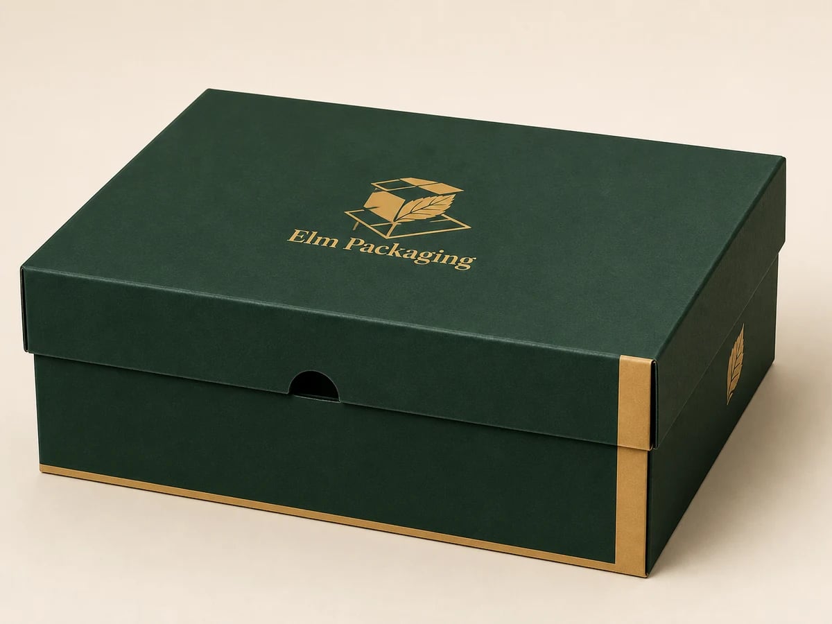 Custom Apparel Shoe Boxes with custom brand printing