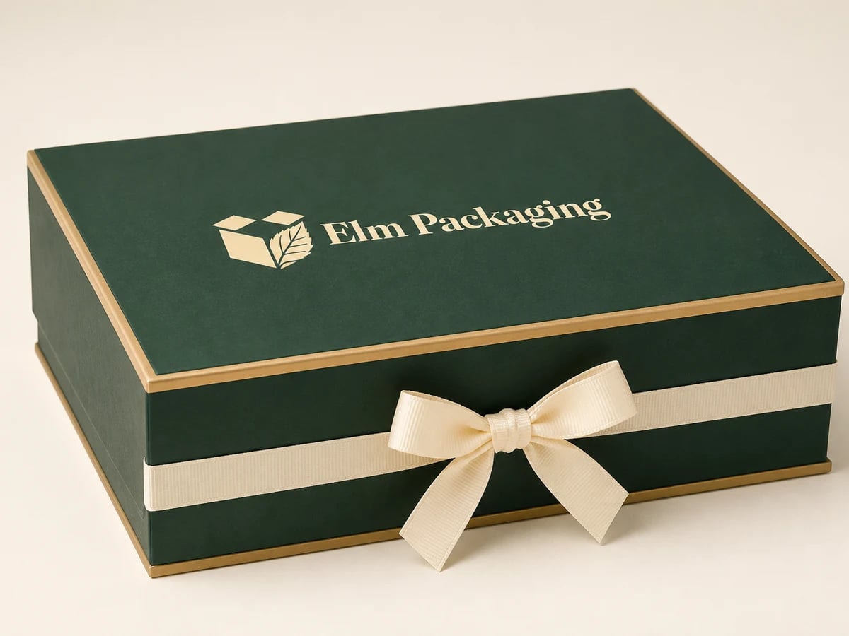 Custom Deluxe Gift Boxes with custom brand printing