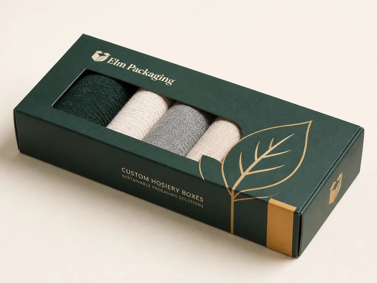 Custom Hosiery Boxes with custom brand printing