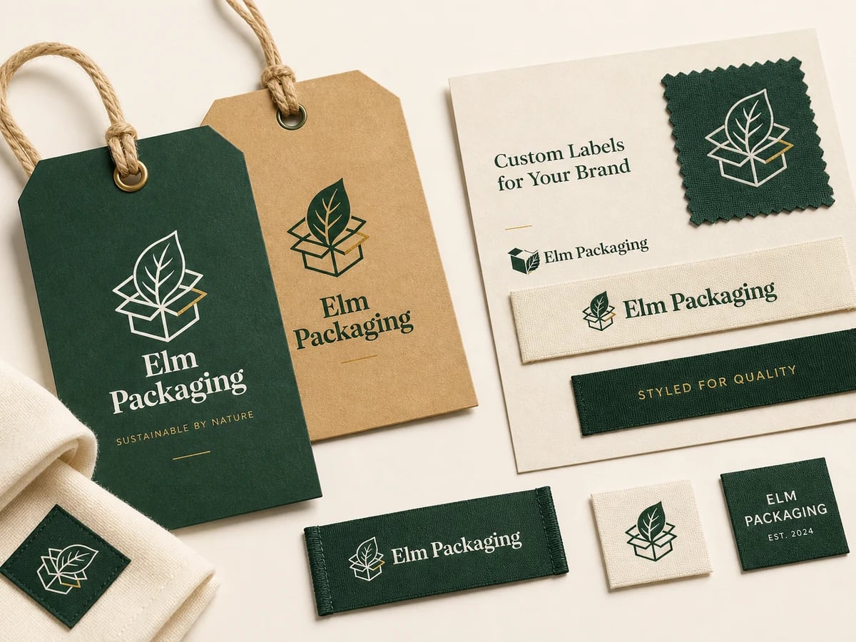 Custom Labels For Clothes with custom brand printing