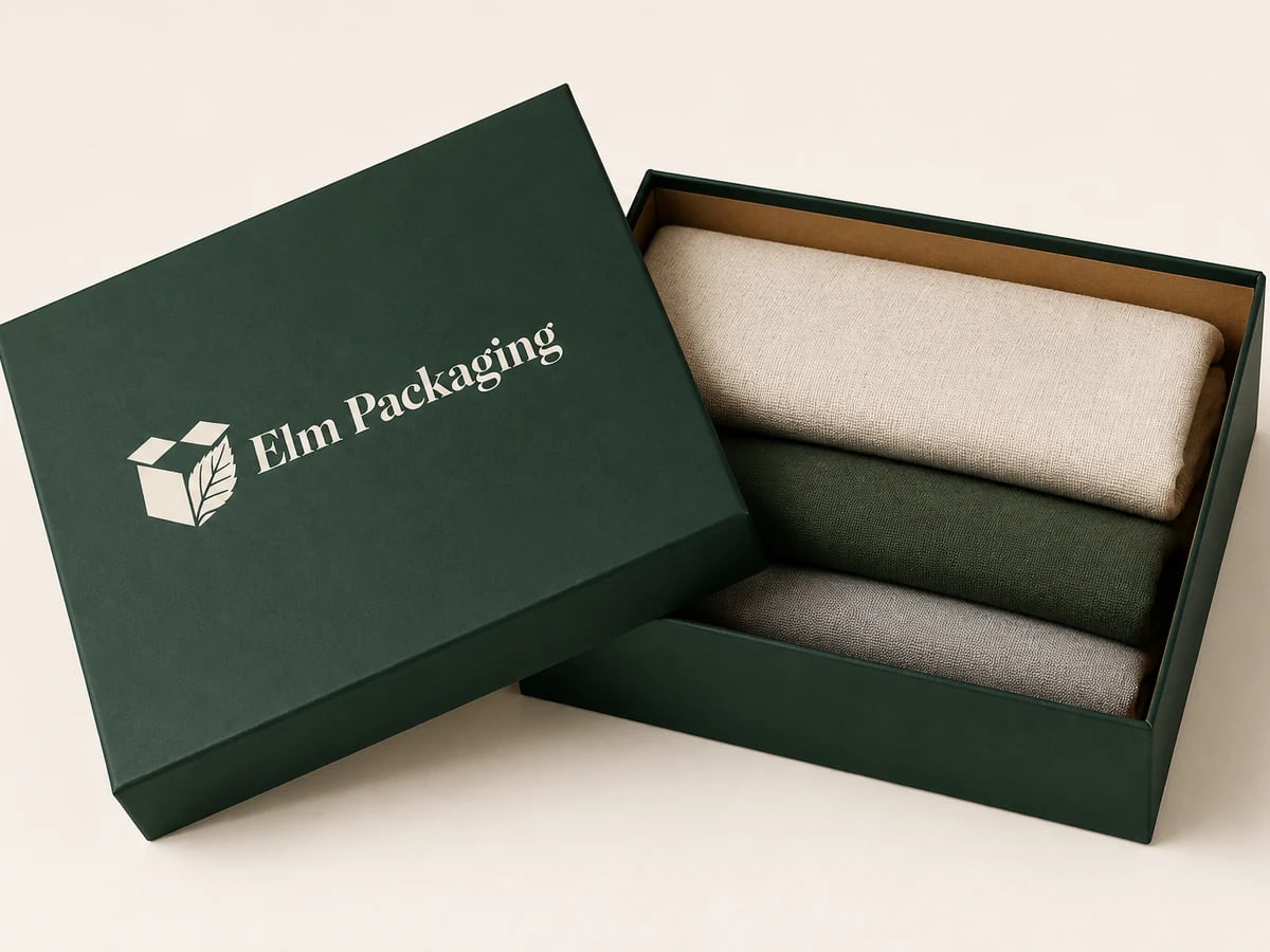 Custom Textile Boxes with custom brand printing