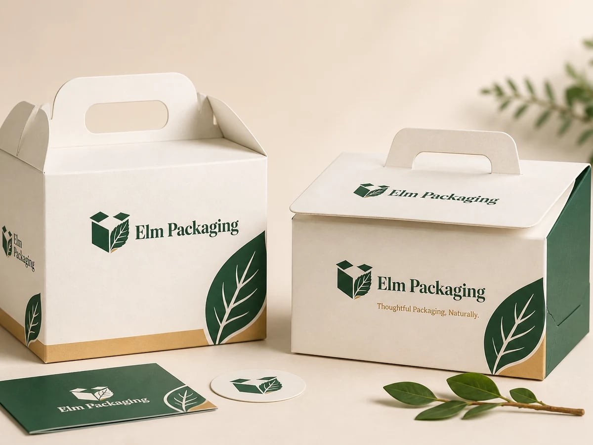 Custom Paper Cake Boxes with custom brand printing