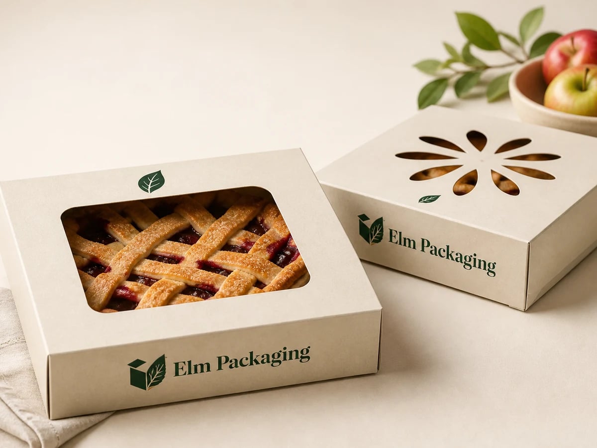 Custom Pie Boxes with custom brand printing