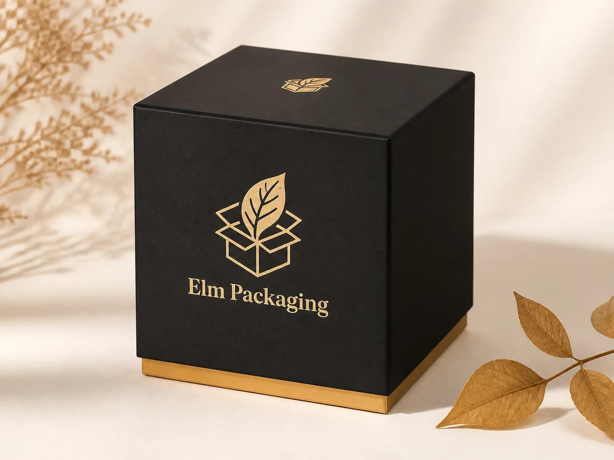 Custom Black Candle Boxes with custom brand printing