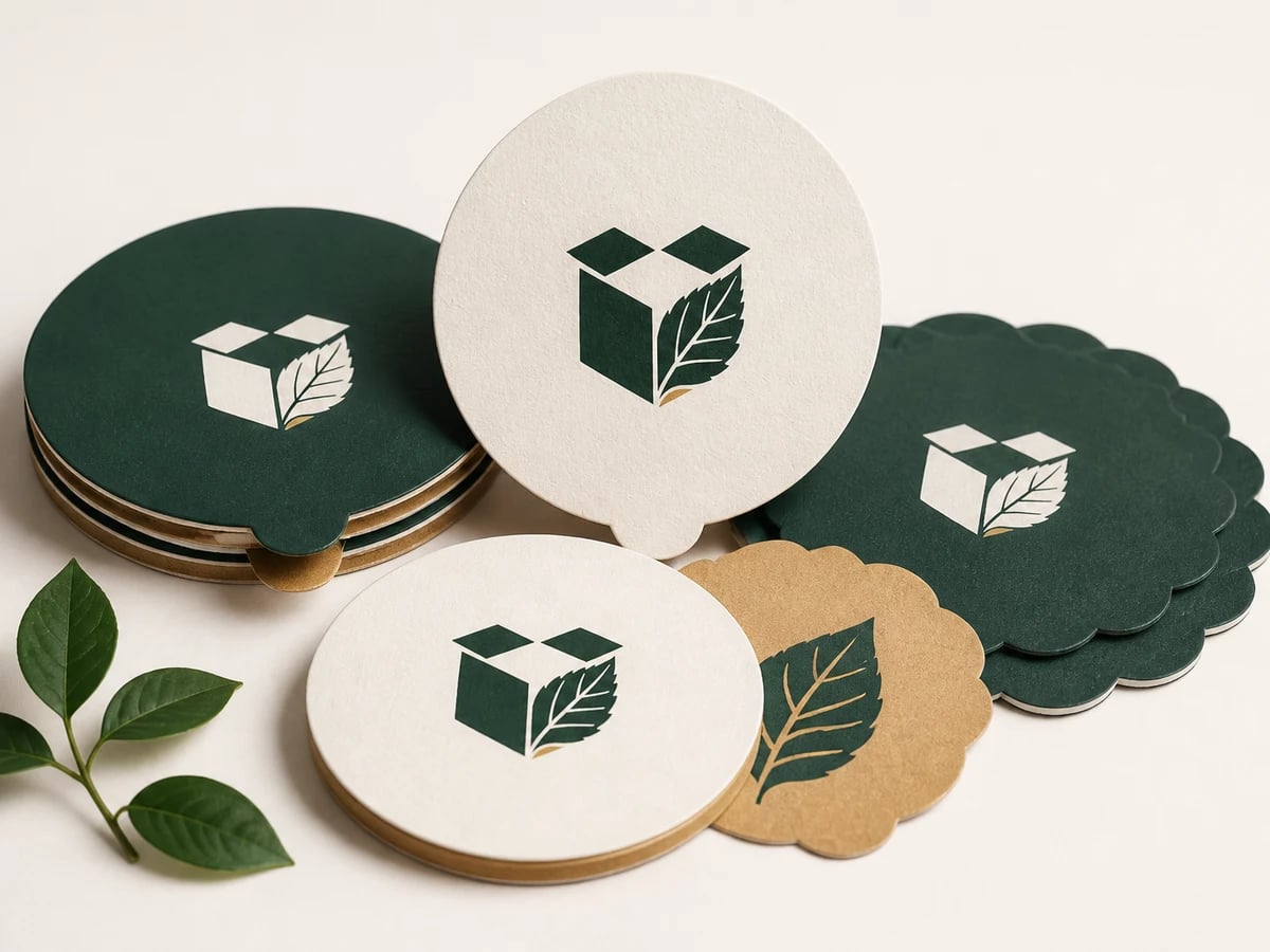 Custom Candle Dust Covers with custom brand printing