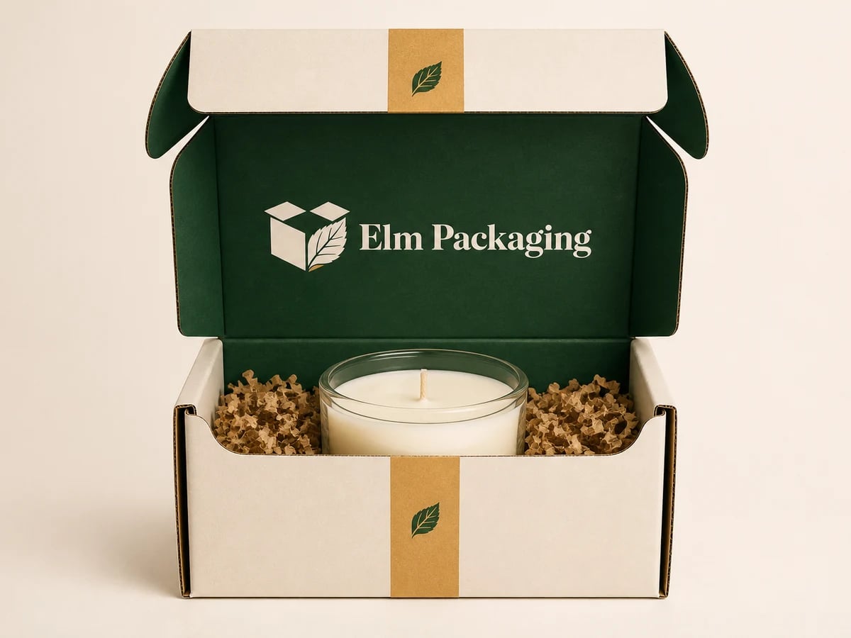 Custom Candle Mailer Boxes with custom brand printing