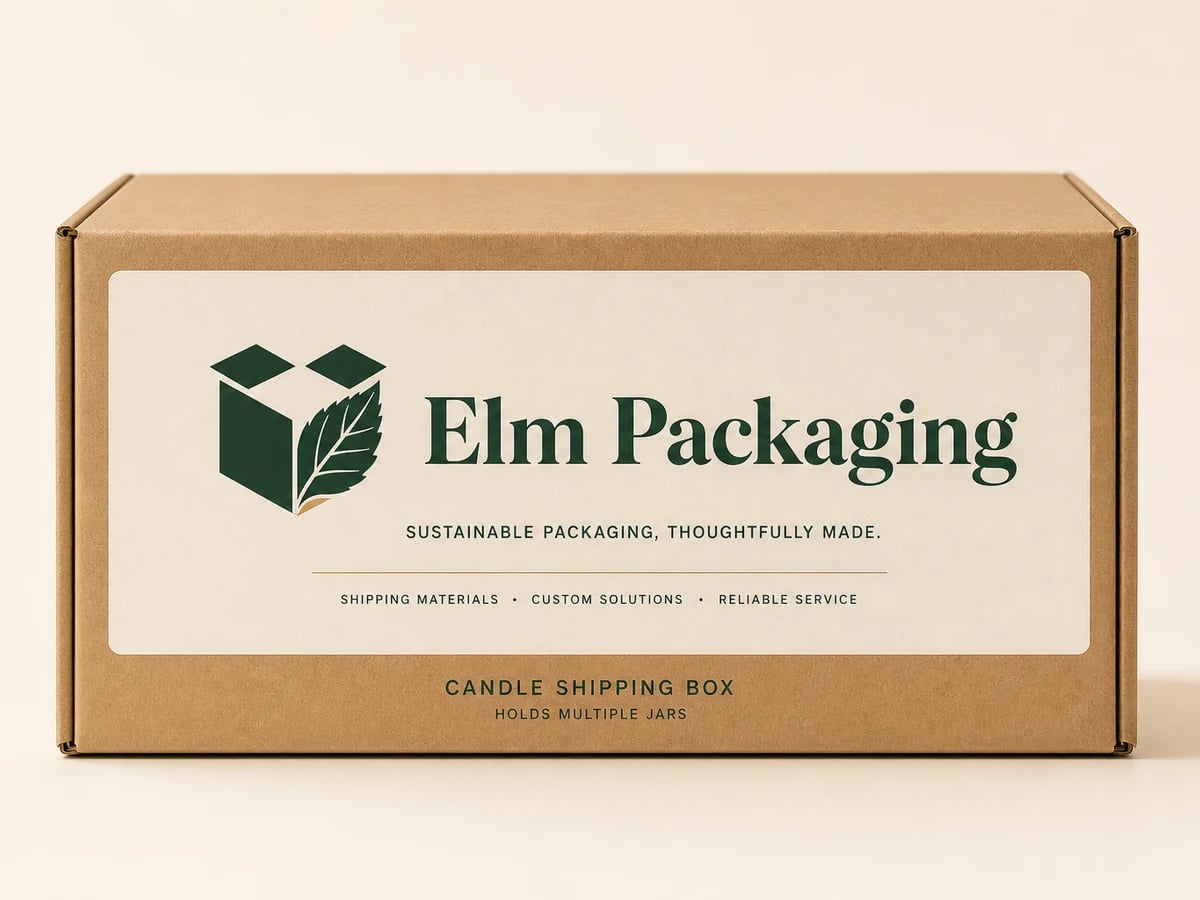 Custom Candle Shipping Boxes with custom brand printing