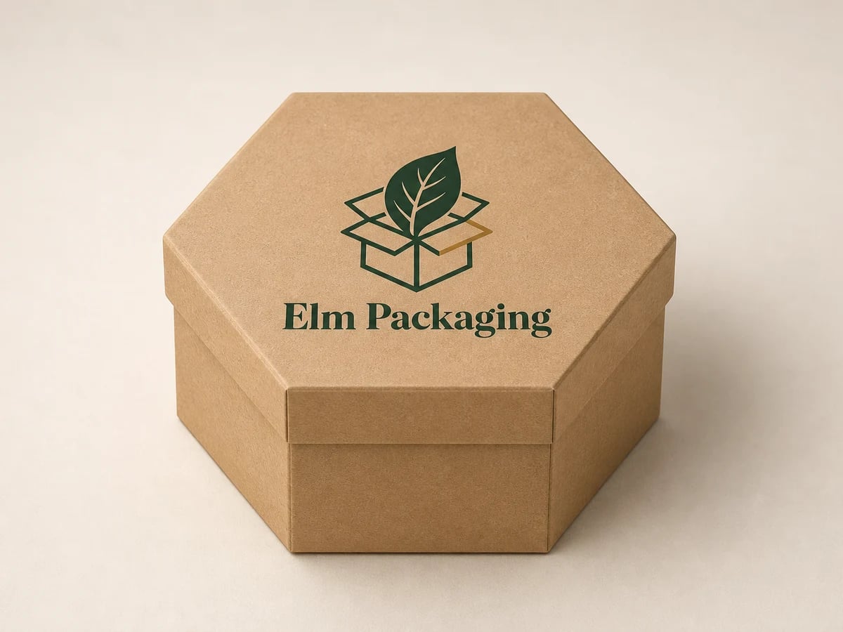 Custom Hexagon Boxes with custom brand printing