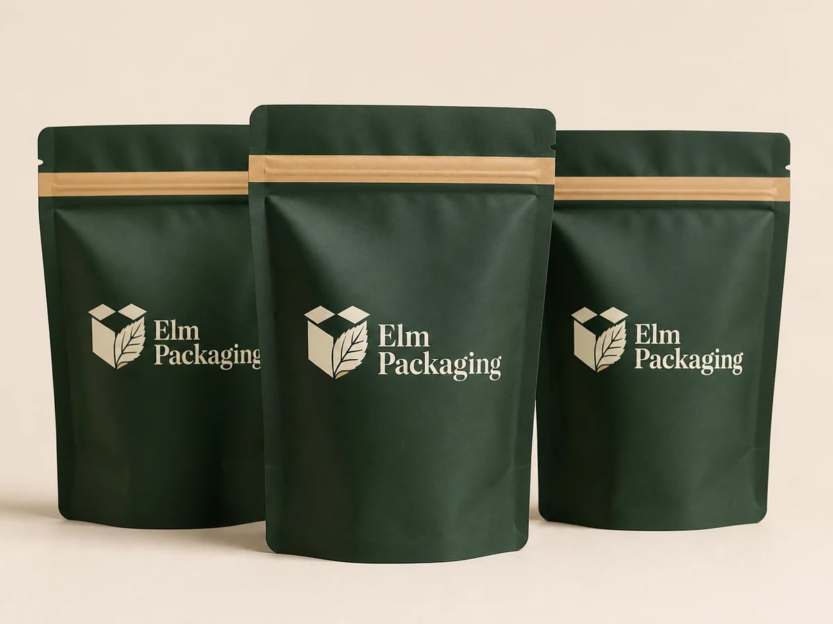 Custom CBD Mylar Bags with custom brand printing