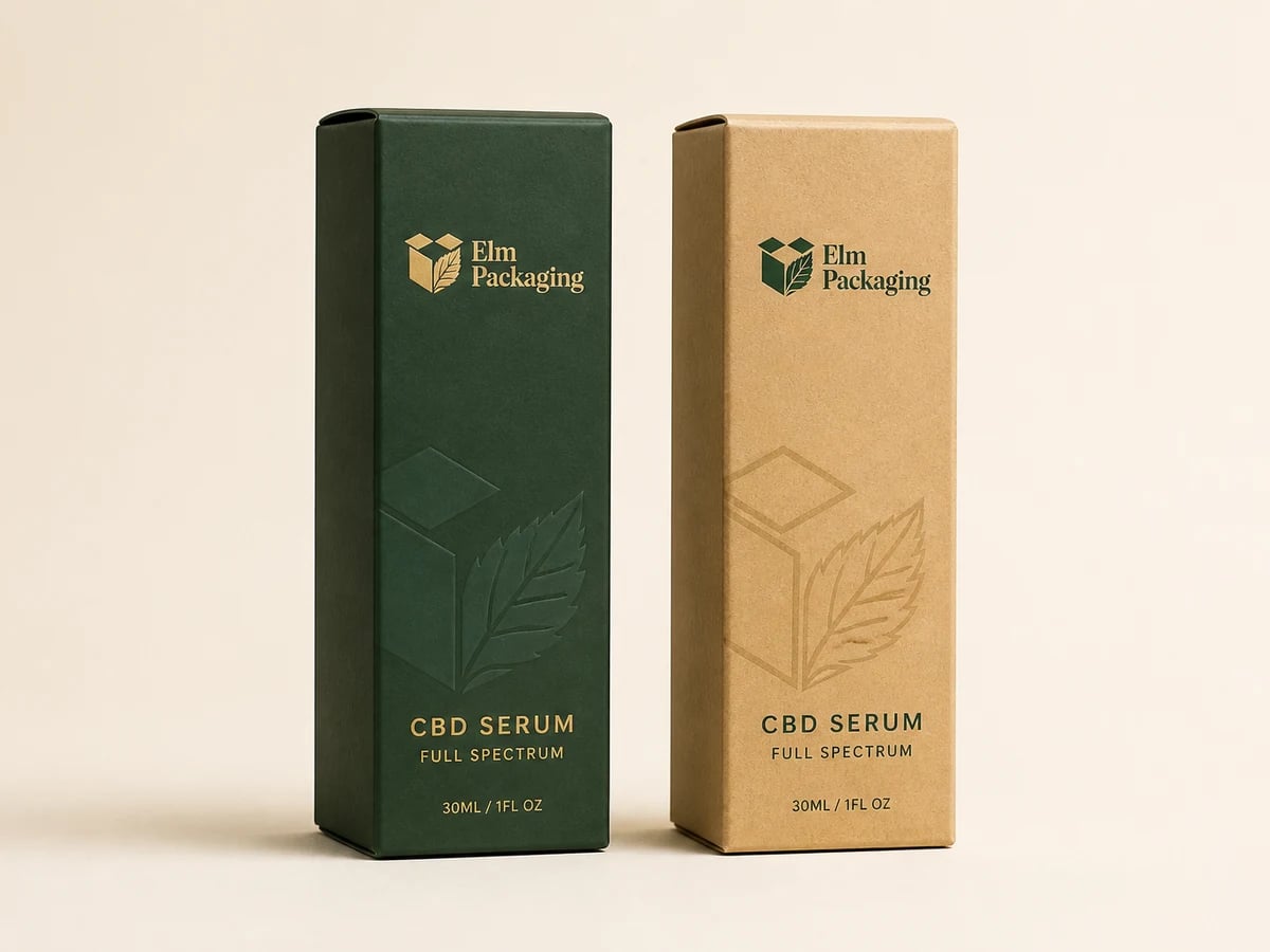 Custom CBD Serum Boxes with custom brand printing