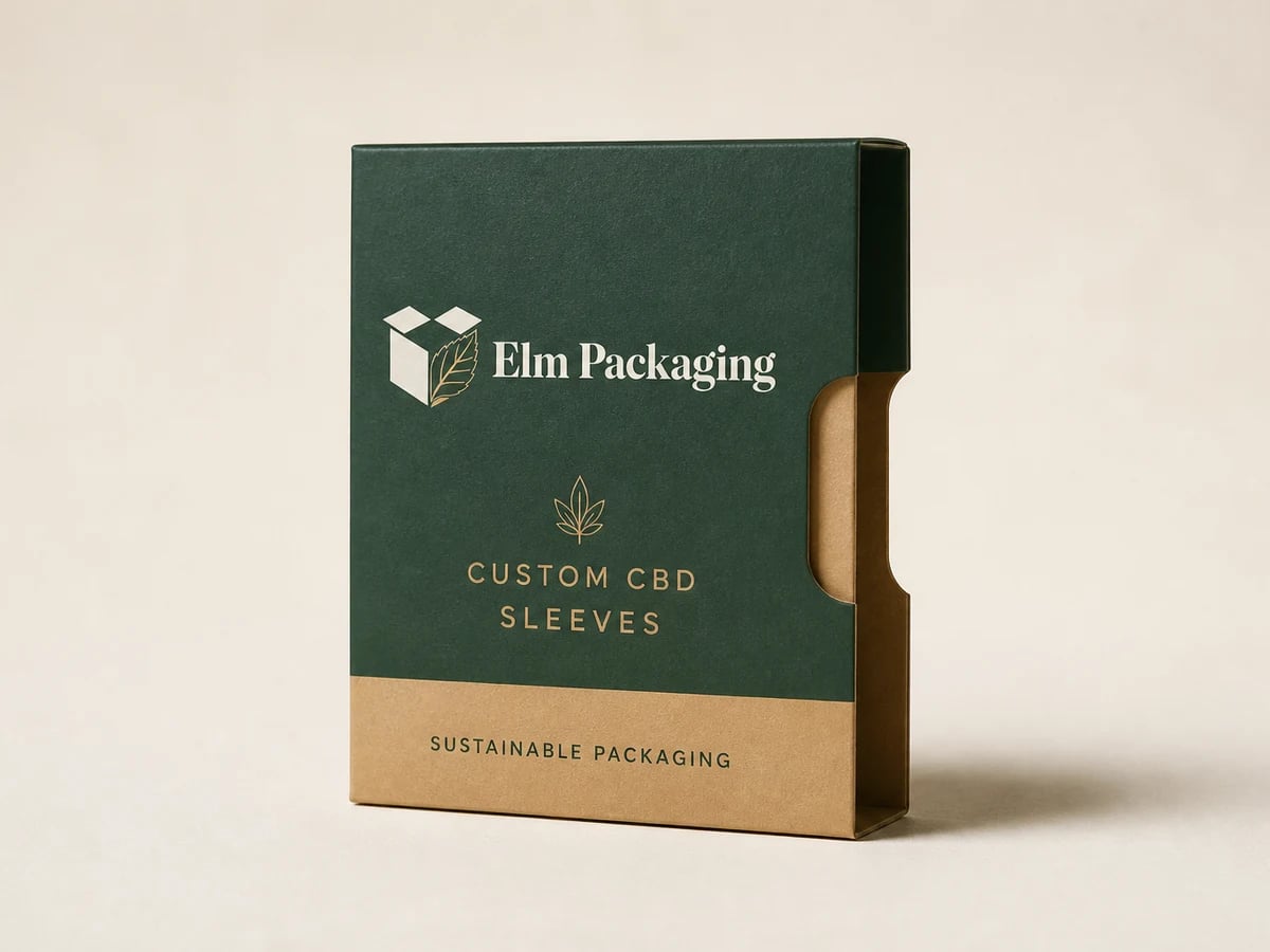 Custom CBD Sleeves Packaging with custom brand printing