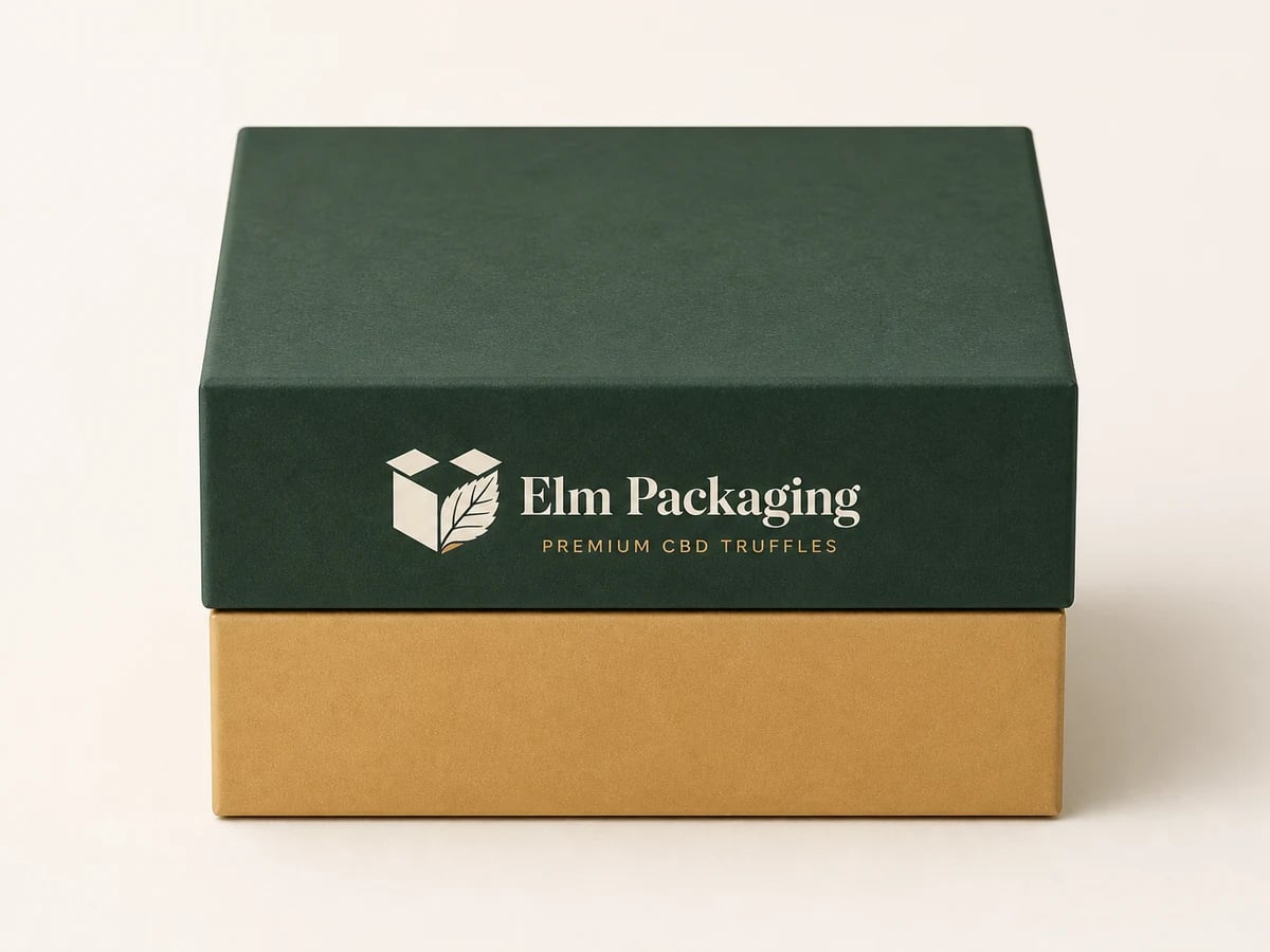 Custom CBD Truffle Boxes with custom brand printing