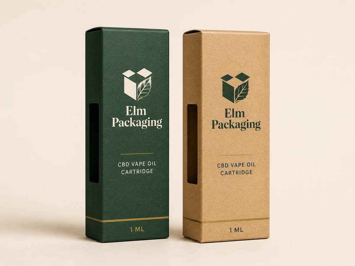 Custom CBD Vape Oil Cartridge Boxes with custom brand printing