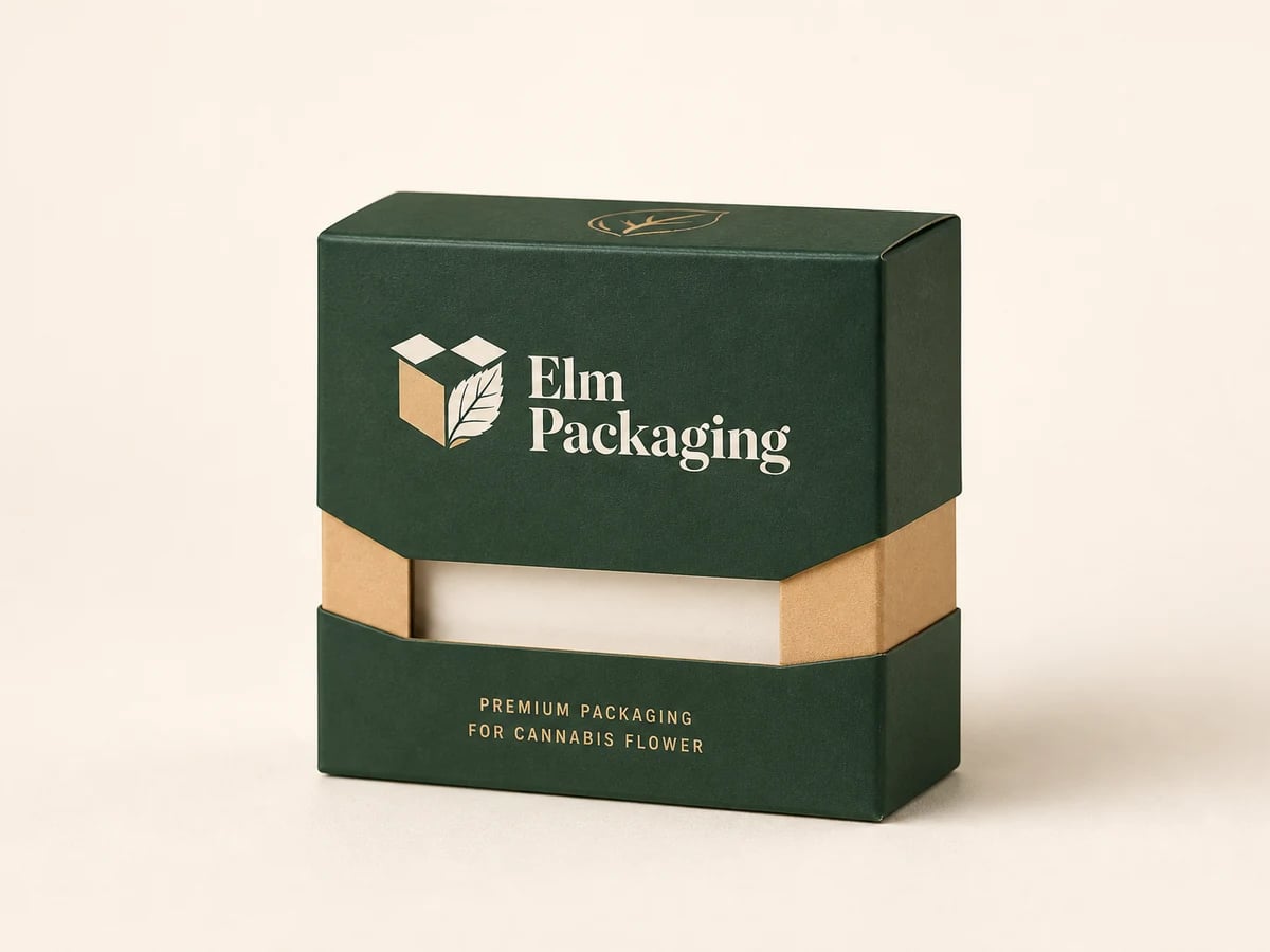 Custom Weed Packaging with custom brand printing