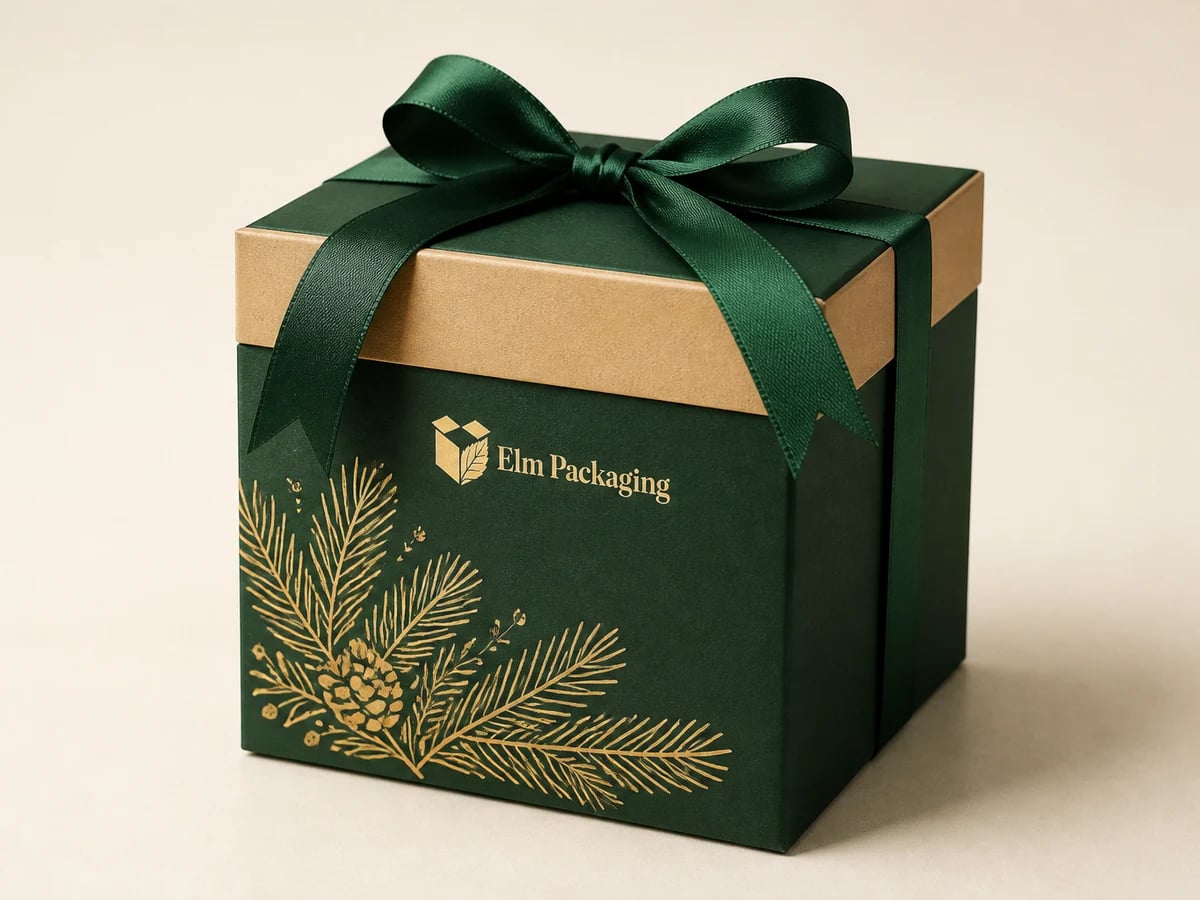Custom Christmas Candle Boxes with custom brand printing