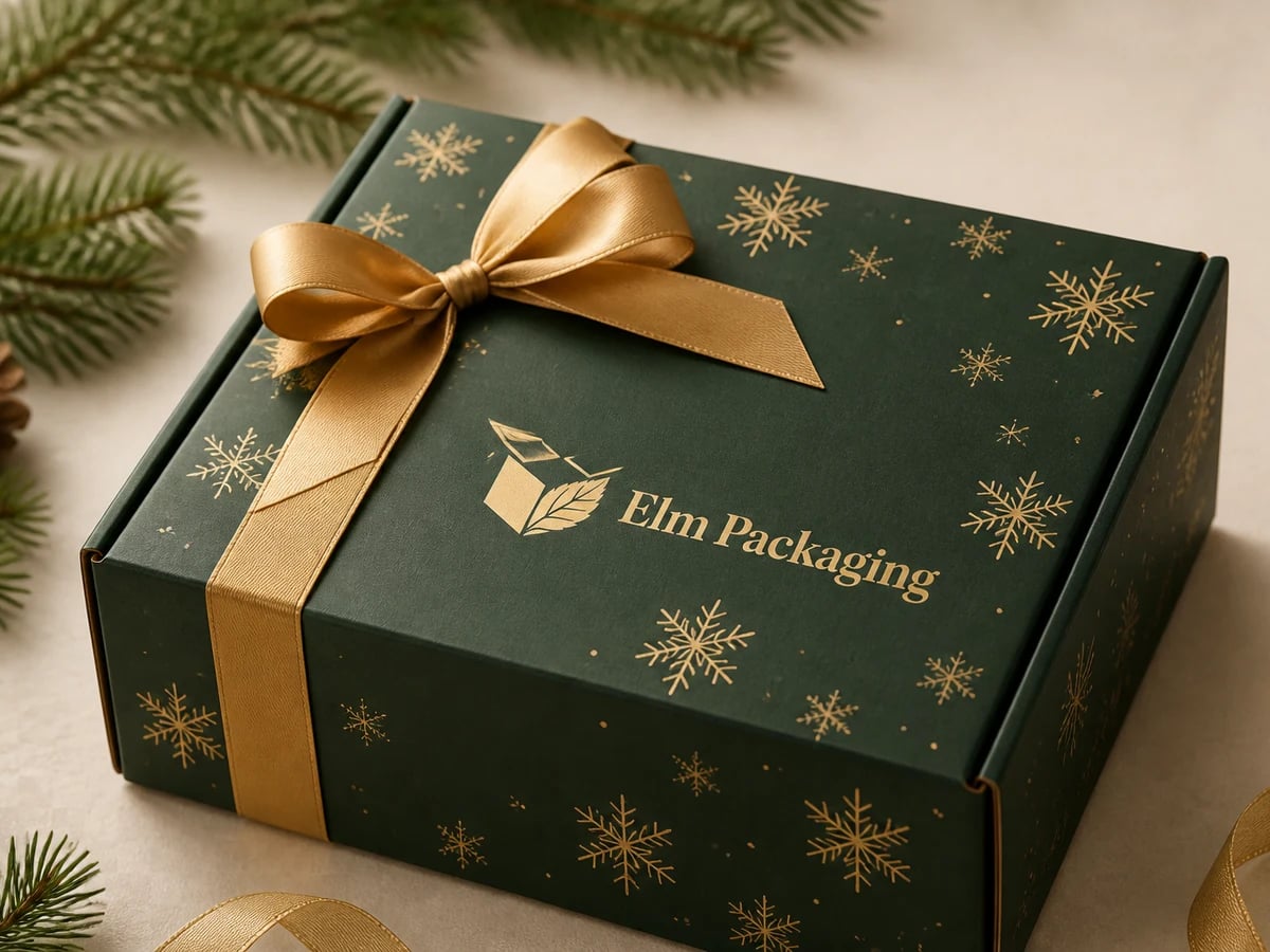 Custom Christmas Eve Boxes with custom brand printing