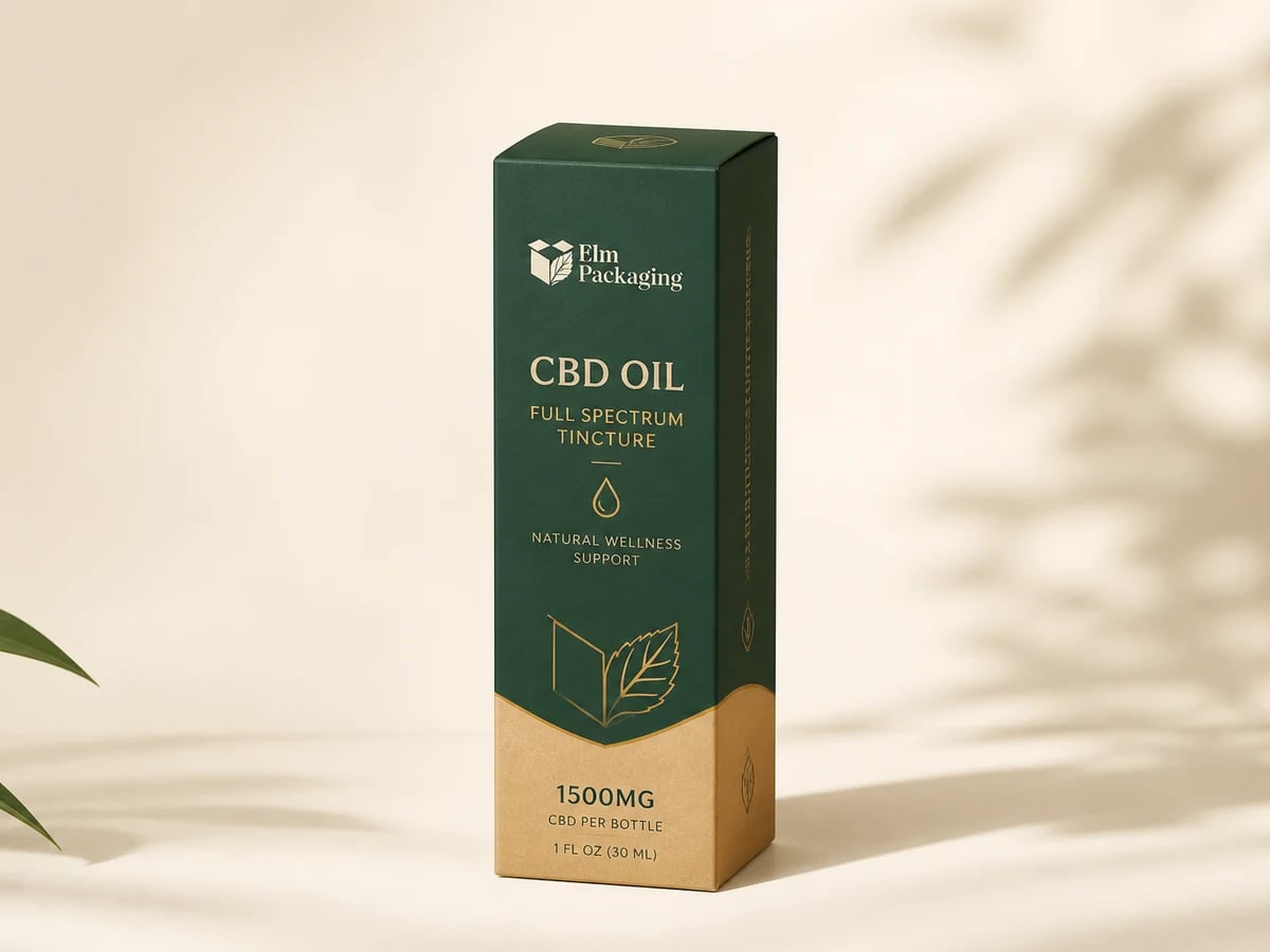 Custom CBD Oil Boxes with custom brand printing